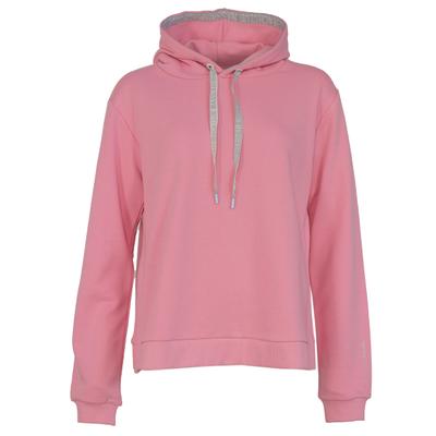 Kapuzenpullover NASSAU BEACH "NB22005", Damen, Gr. XS, pink (candy), 60% Baumwolle, 40% Polyester, Pullover Kapuzenpullover
