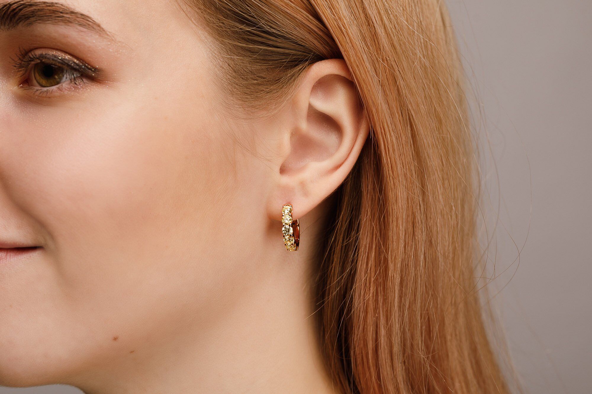 NEORE Sindy Yellow Earrings