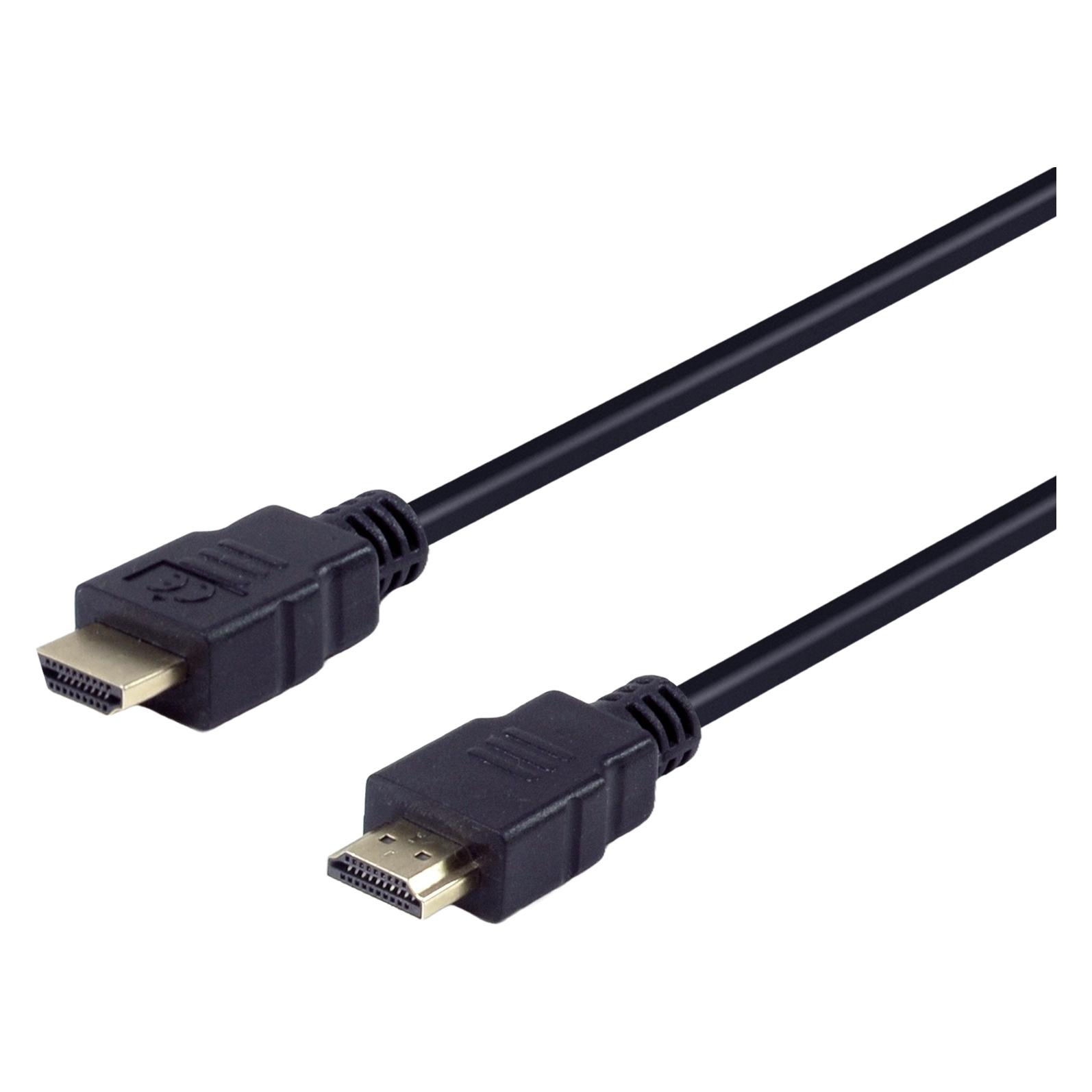 equip HDMI HS Ethernet 2.0 18Gbps 4K/60Hz 0.50m schwarz (0.50 m) (119377)