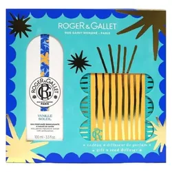 Roger & Gallet, Beauty Geschenkset, Coffret Vanille Soleil Eau de Parfum 100ml (Parfum Set)