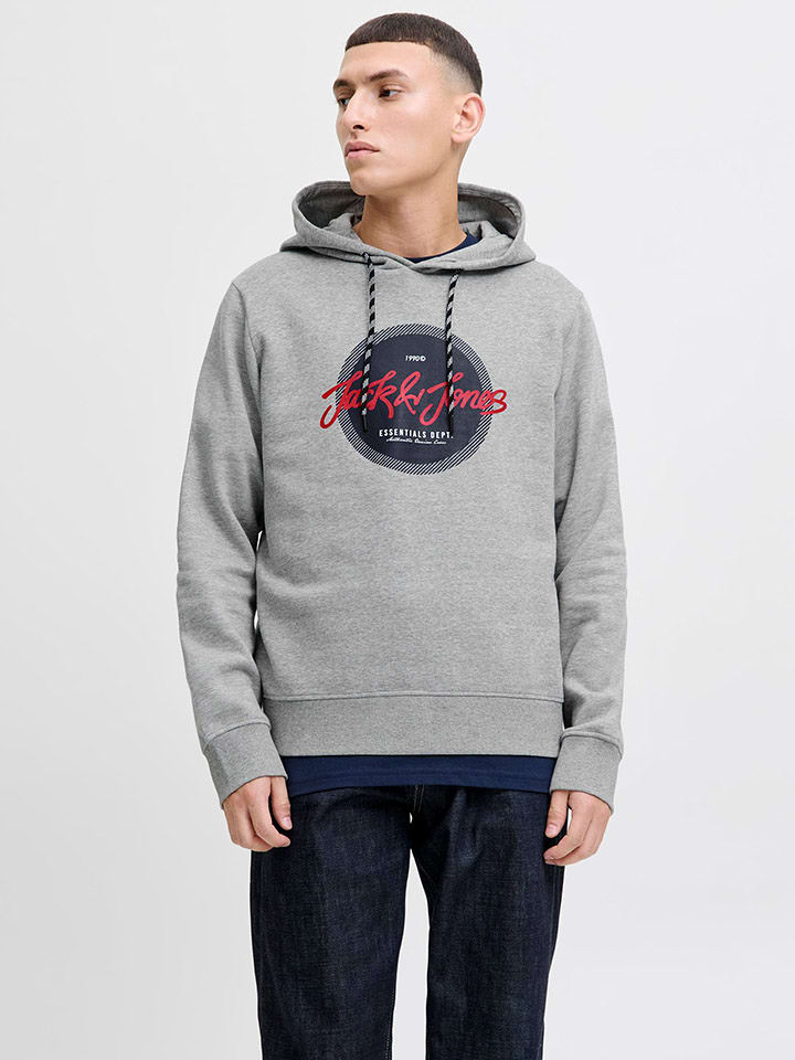 Jack & Jones Hoodie "Urban" in Grau - M