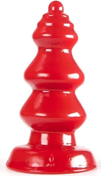 Zizi XXX Plug Zizi Ridge 11 x 5 cm Rouge