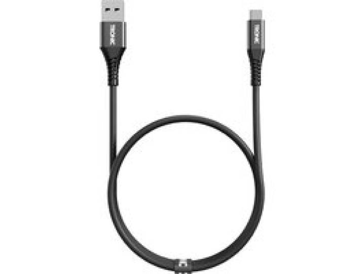 TRONIC® Câble de charge et de données (USB-A - Micro-USB noir)