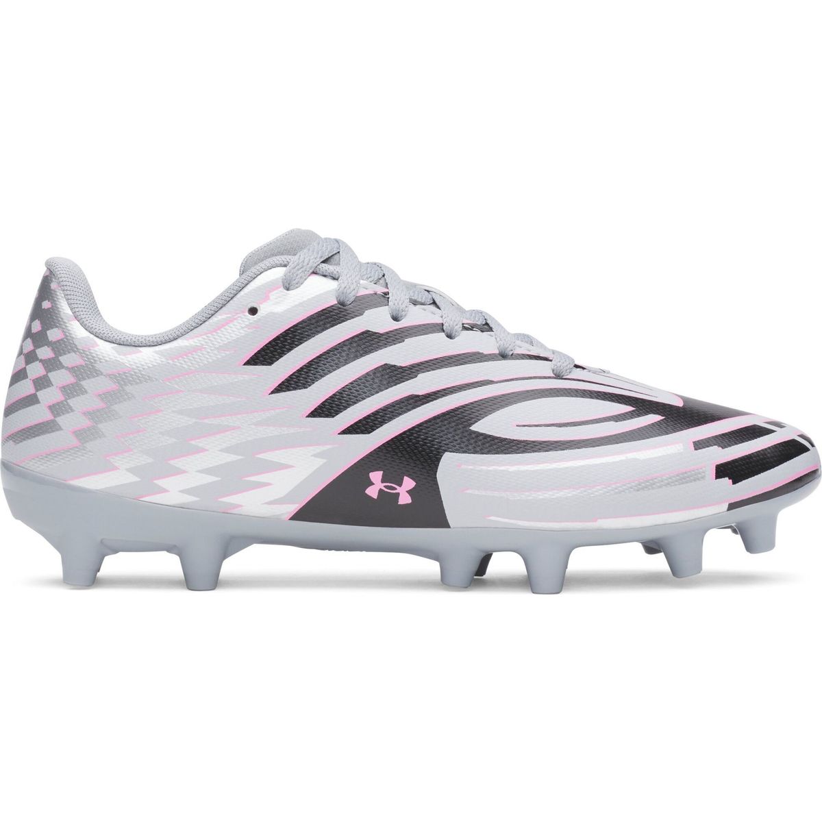 Under Armour Shadow Club 4 FG Jr gray black (035) 3.5 6006237-035-3.5