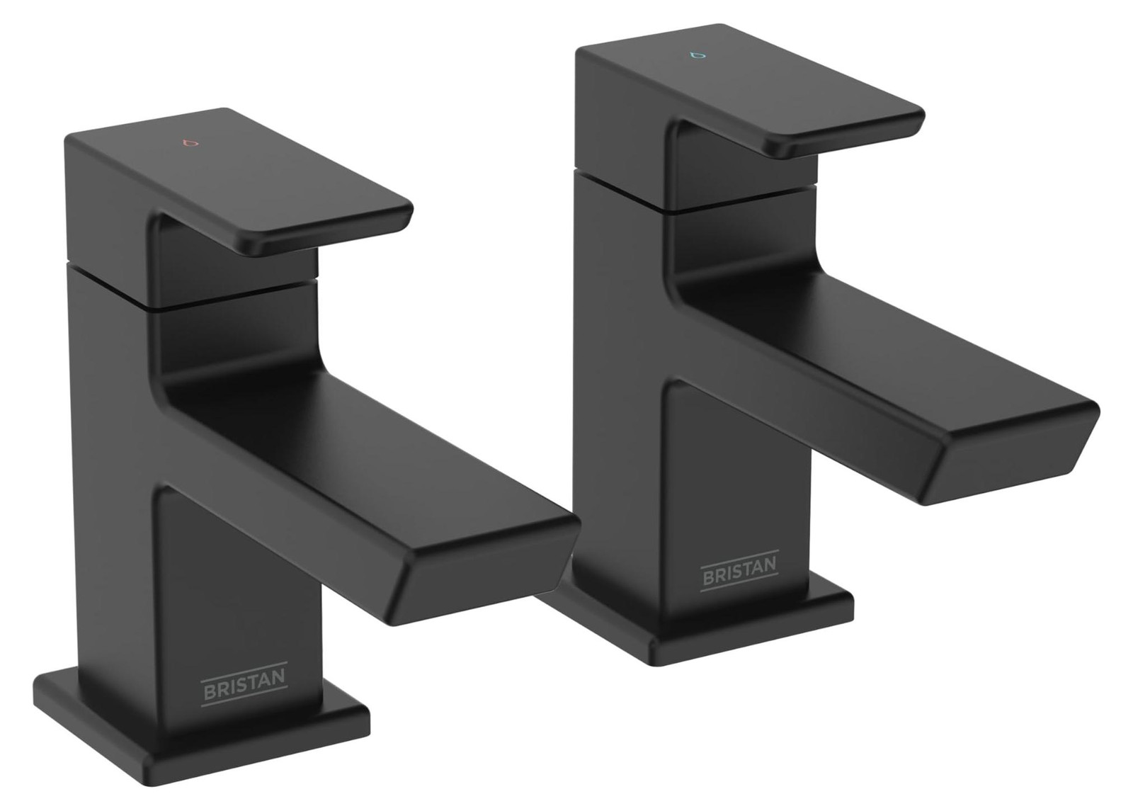 Bristan Cobalt badmengkraan, zwart