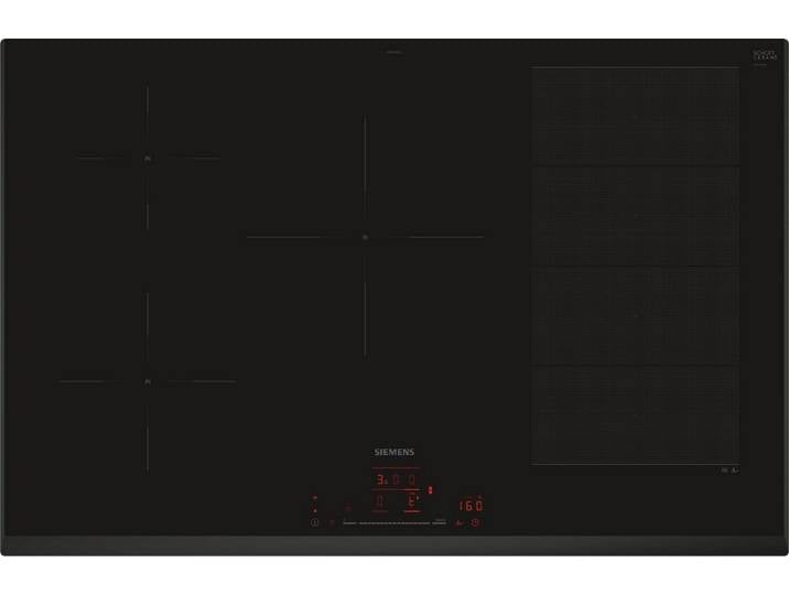 SIEMENS Induktions-Kochfeld iQ700 EX851HVC1E, mit der aufgedruckten Touch-Leiste
