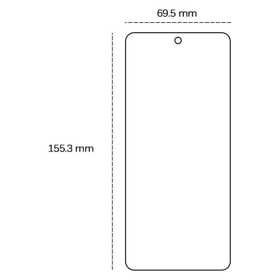 OEM Glass Screen Protector (Xiaomi Redmi Note 13 Pro 4G, Xiaomi Redmi Note 13 Pro 5G) (41900433)