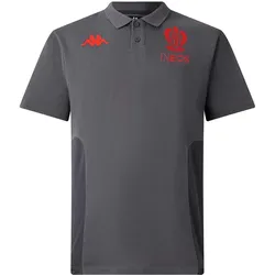 Kappa, Herren, Sportshirt, Polo OGC Nizza Minditti 2025/26 (XL), Grau