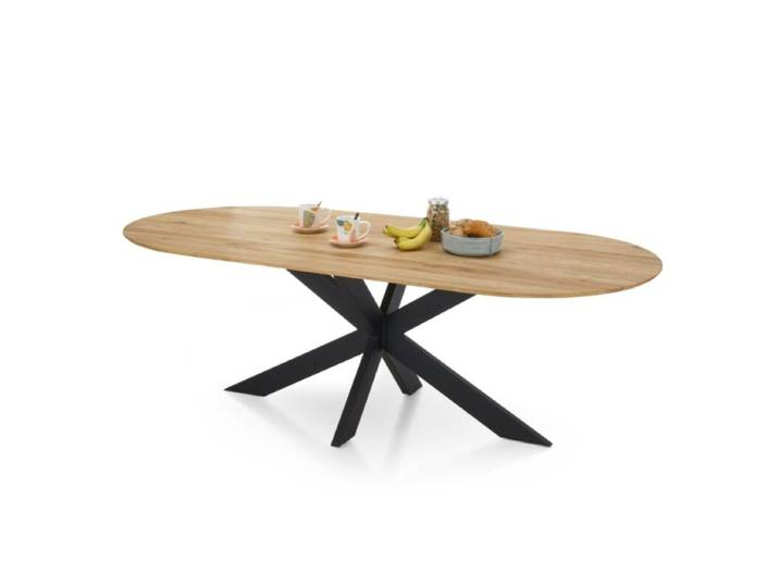 set one by Musterring Lakewood Esstisch Eiche massiv oval Indust