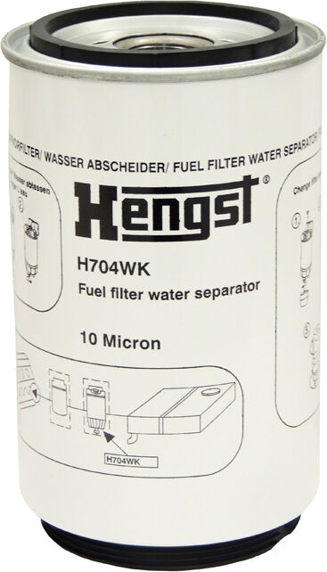 Hengst Filter Kraftstofffilter H704wk 108mm Für Volvo