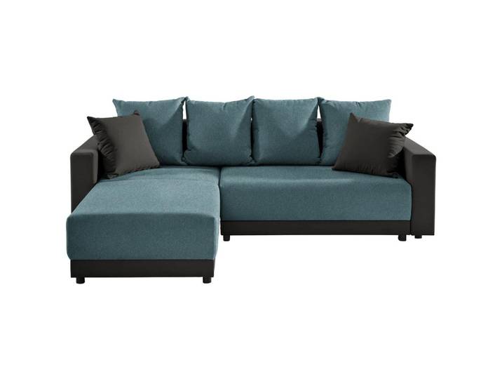 Ecksofa mit Schlaffunktion Time Petrol B: 178 cm