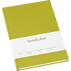 Uni Classic Notizbuch A5, unliniert, Matcha-Grün