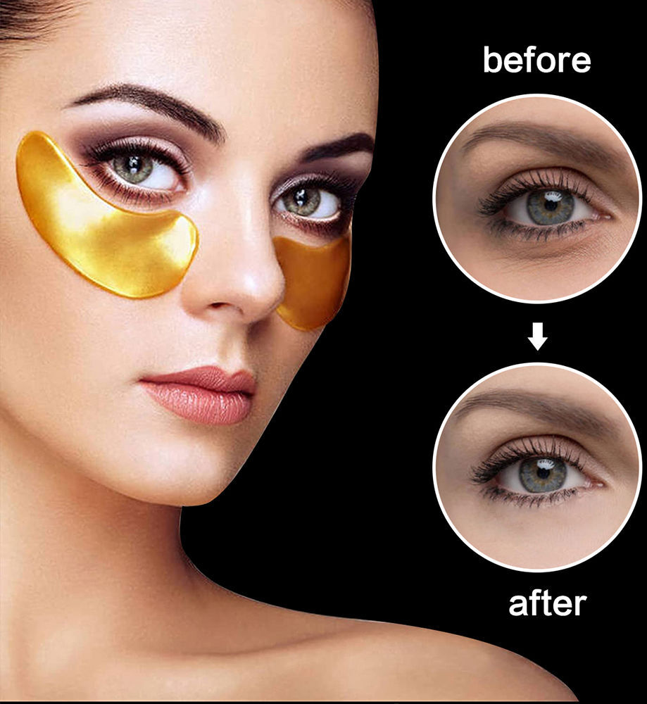 Paloma Beauties Colágeno Dorado parches para el contorno de ojos 60 u