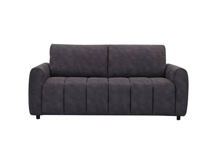 Schlafsofa, Dunkelgrau, 198x91x100 cm, Textil, Bettfunktion, Modern, CARRYHOME