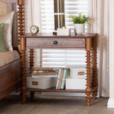 Baxton Studio Neviah Nightstand