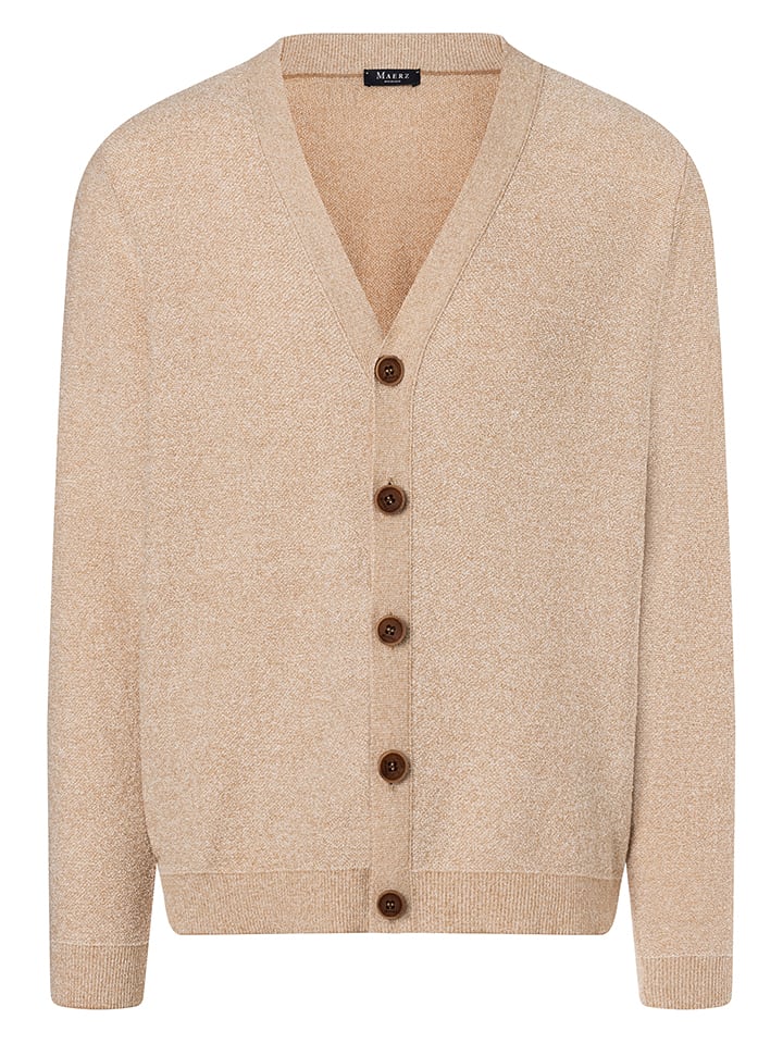 Maerz Muenchen Cardigan in Hellbraun - 54
