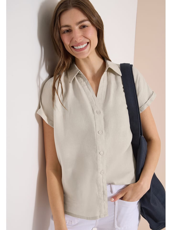 Cecil Hemd in Beige - XXL