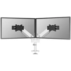 Neomounts DS65S-950WH2 Monitorarm 24-34" - Gasfeder - Topfix - mehrfach verstellbar - 180°-Stopp