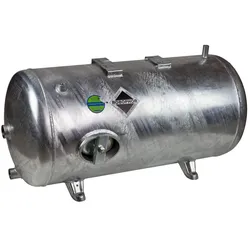 Heider Robophor Druckbehälter 150L 6bar liegend Druckkessel liegend verzinkt