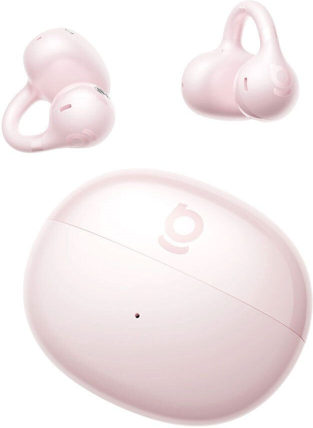 Baseus Bass BC1 Clip True Wireless Headset - Open-Ear - Lyserød