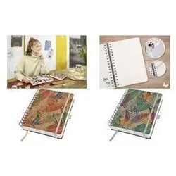 Jolie, Heft + Block, Spiral notebook (A5, Blanko, Harter Einband)