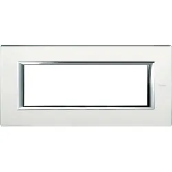 Legrand HA4806VSA Abdeckrahmen AXOLUTE: 6 Module, Farbe: Glas Spiegelnd