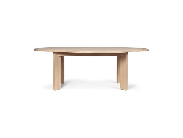Ferm Living Tarn Esstisch 118,5x220 cm White Oiled Beech