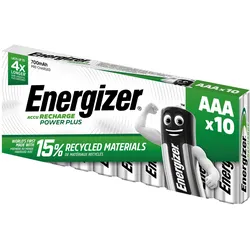 Energizer Power Plus (10 Stk., AAA, 700 mAh), Batterien + Akkus