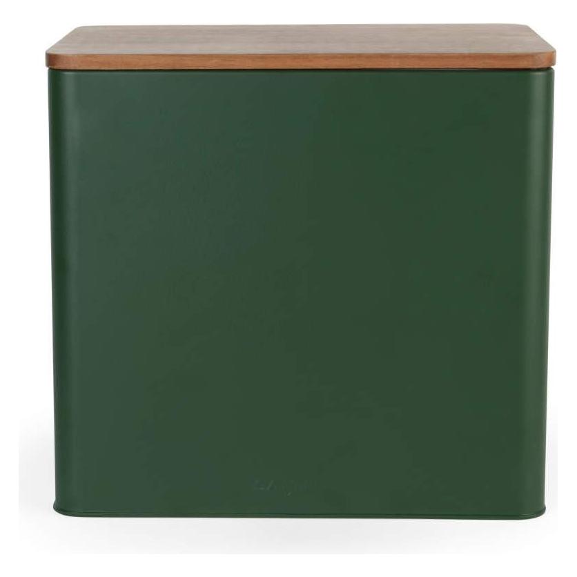 Salter BW12899G Toronto Bread Bin Green/Wooden (BW12899G)