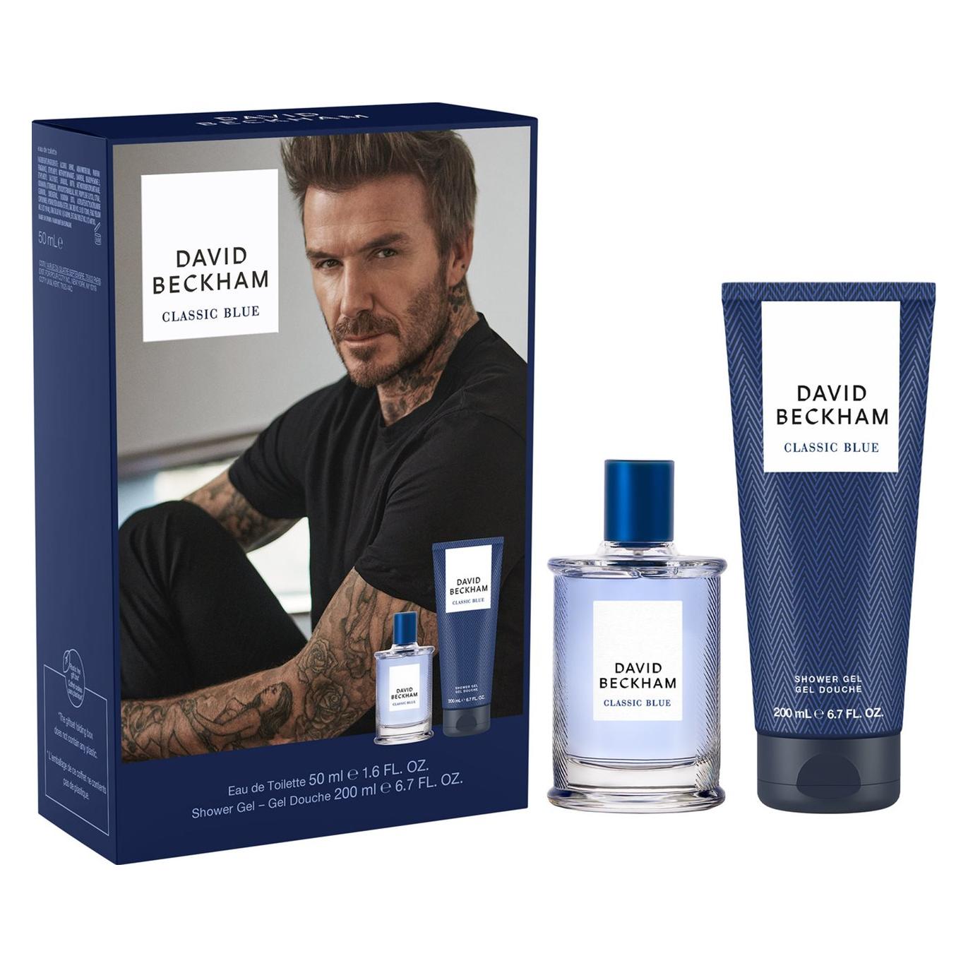 David Beckham Classic Blue Eau de Toilette 50ml + Shower Gel 200ml (Parfum Set) (99350235336)