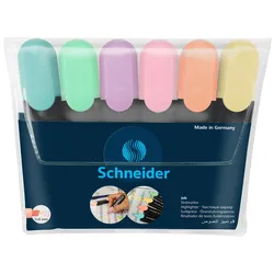Schneider Job Pastell Textmarker Mehrfarbig