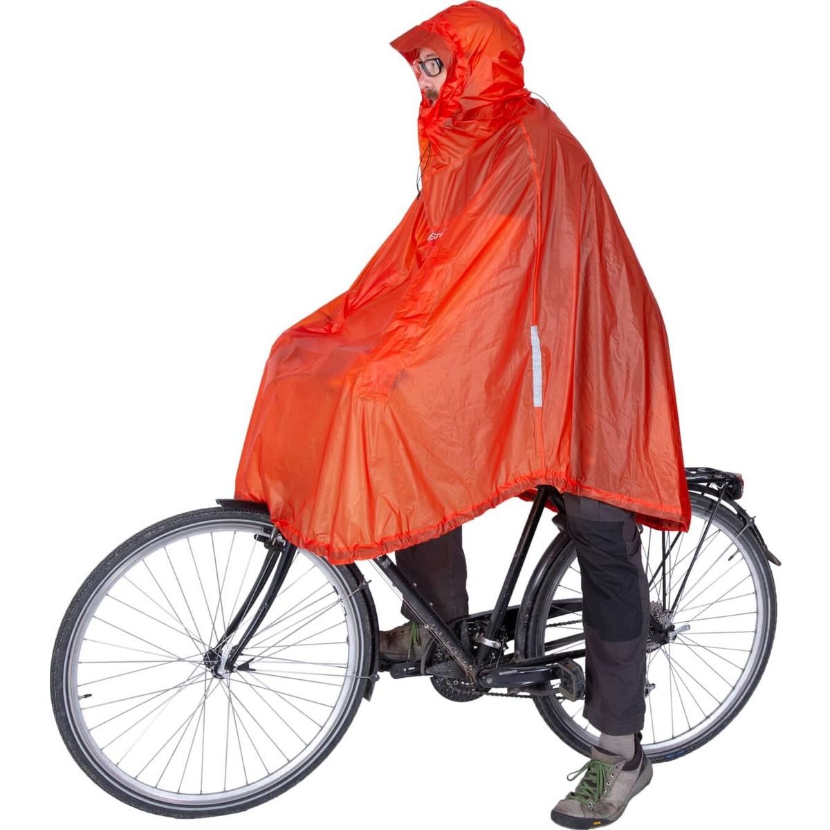 Exped Bike + Hike Poncho dark lava 7640277847569