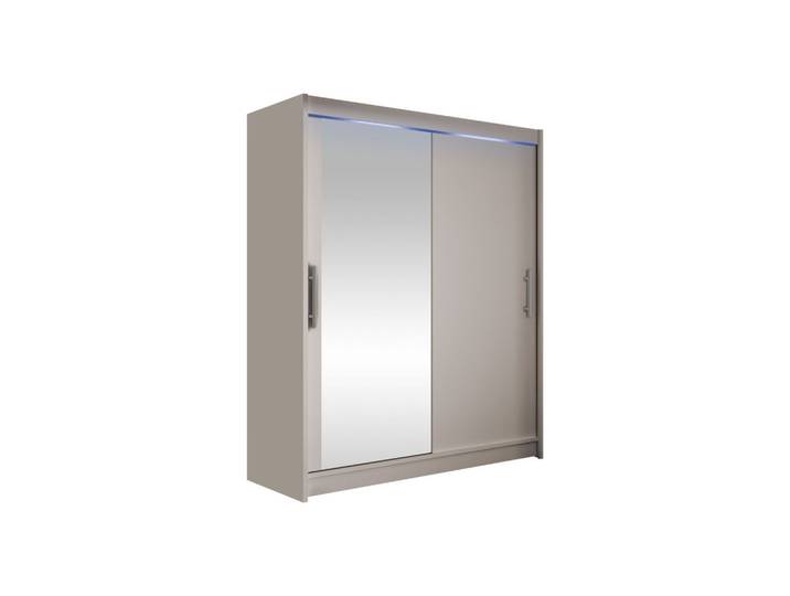 SCHWEBETÜRENSCHRANK Westa VI, mit RGB LED Beleuchtung