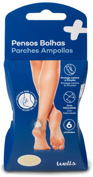 Wells Pensos Ovais para Bolhas 6 un