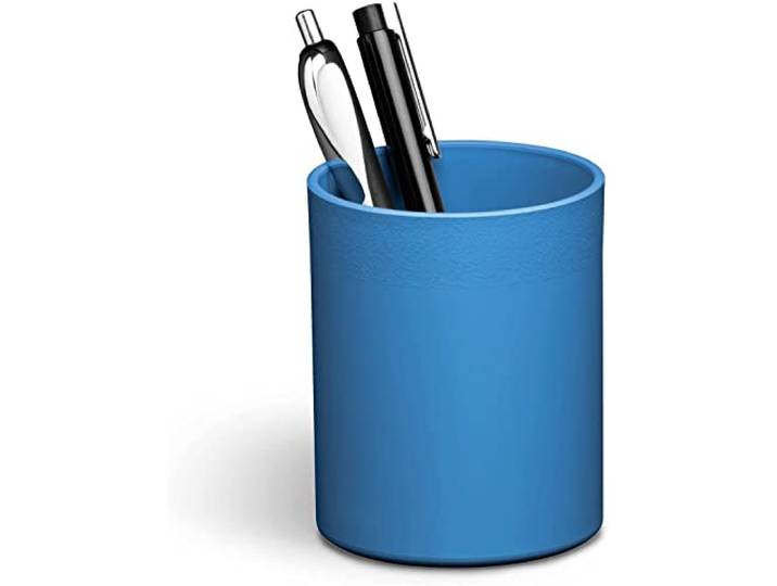 Durable 775906 pennenkoker ECO, Blue Angel gecertificeerd, 1 stuk, blauw