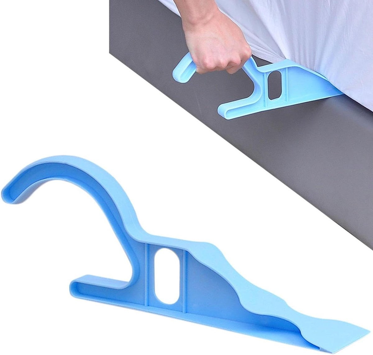 Bedheffer Matraslifter Blauw 27 x 14 cm
