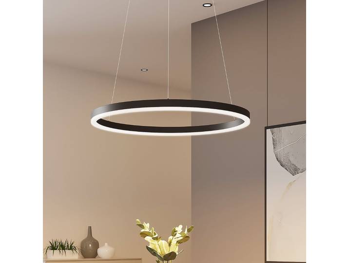 Suspension Albiona Ø60 Noir/Blanc - Arcchio - Cuisine - Moderne - Métal - À ampoule unique
