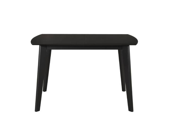 Table extensible L120-160 cm MALENA scandinave noir