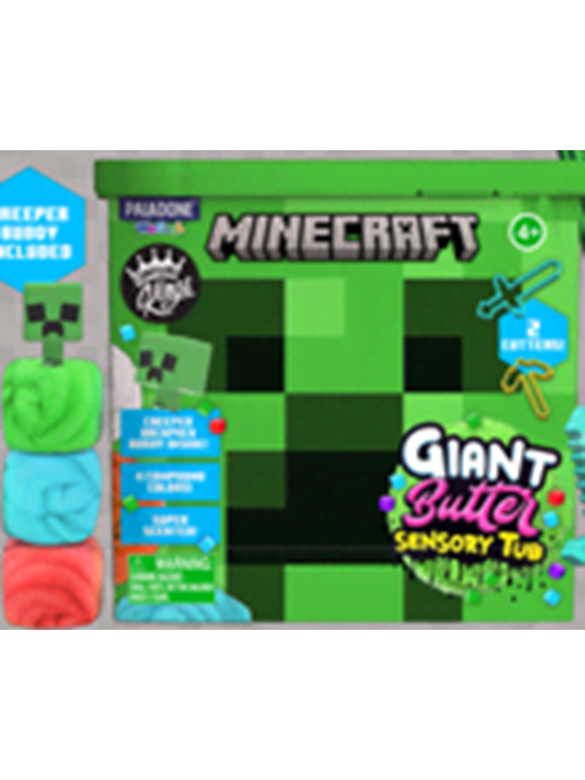 Compound Kings Minecraft Mini Creeper Butter Block