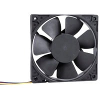 Core 120mm Lüfter PWM 4000rpm, Gehäuselüfter schwarz, 120 mm
