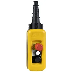 Schneider Electric XACA27141 Hängetaster XAC-A, 2 Drucktaster 1 Not-Halt/Not-Aus-Taster