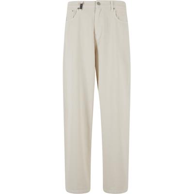 Bequeme Jeans 2Y STUDIOS "2Y Studios 2Y Eren Basic Wide Baggy", Herren, Gr. 34, Normalgrößen, beige, 100% Baumwolle, unifarben, Jeans