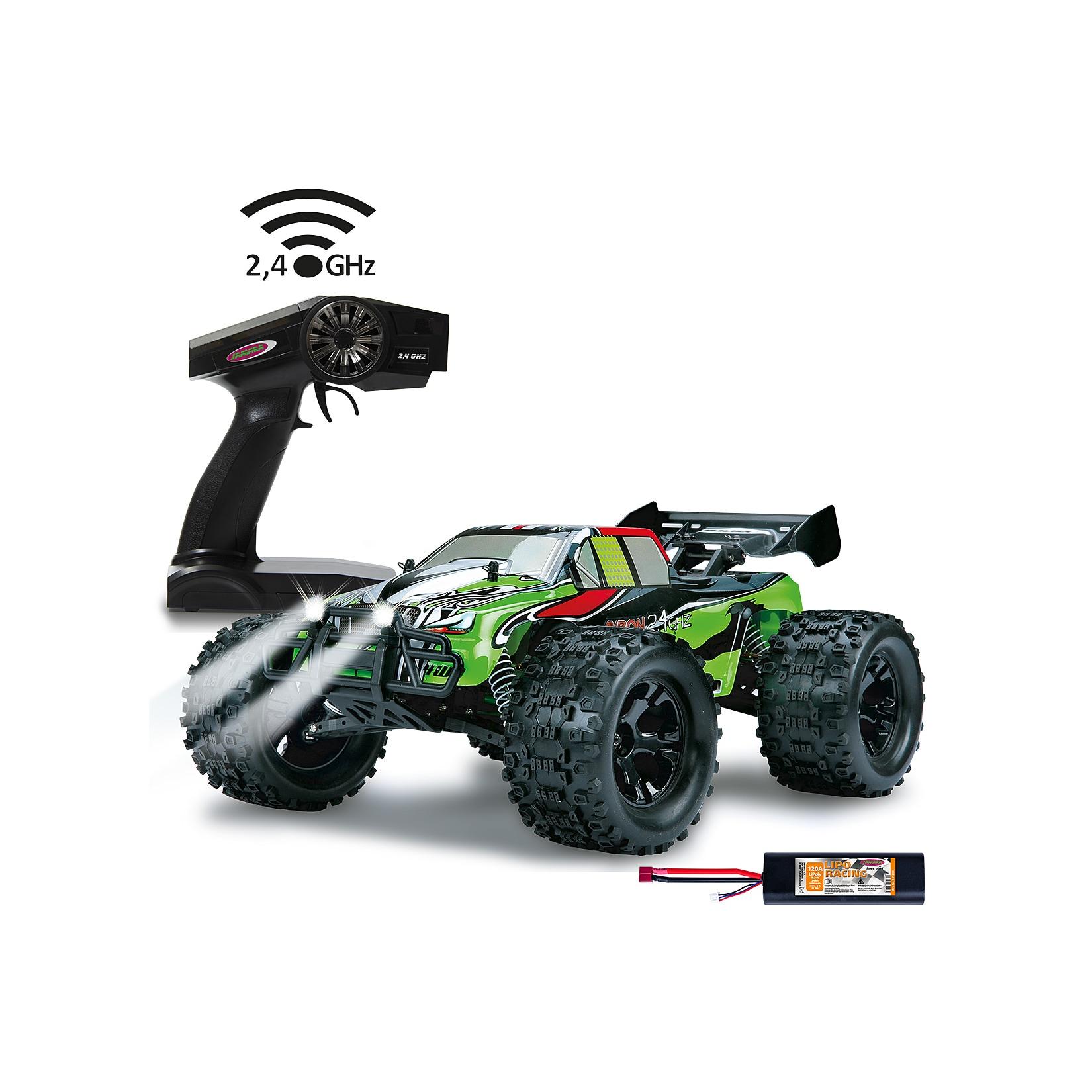 JAMARA-53265-Akron Monstertruck BL 4WD 1:10 Lipo 2,4GHz Wheelybar