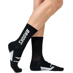 Brooks Unisex Ghost Crew schwarz