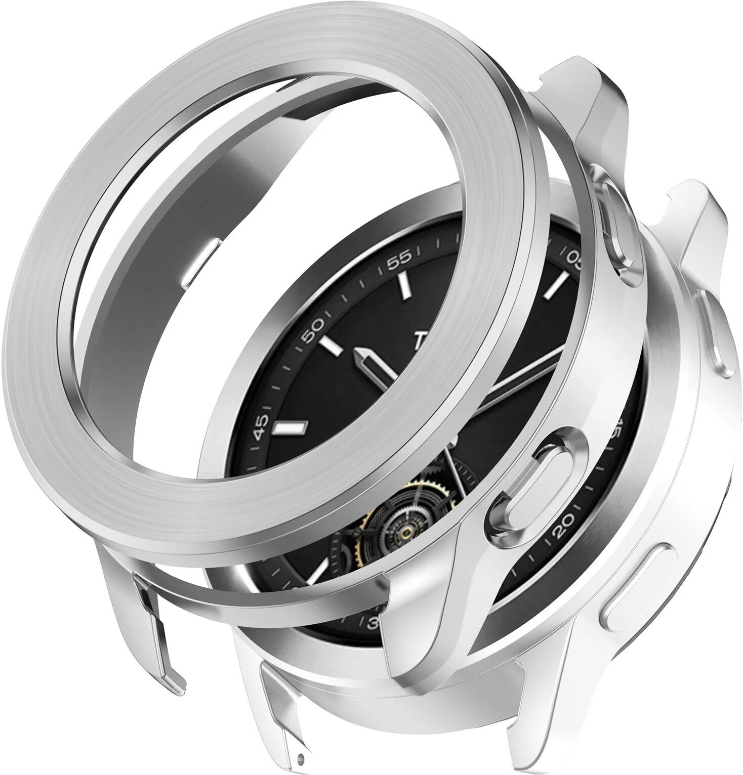 INF Schutzhülle für Xiaomi Watch S3 Silber