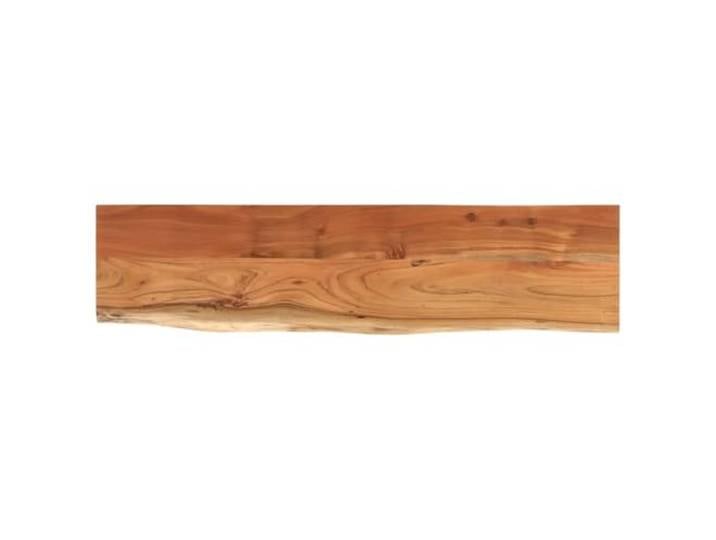 GHVBNMF Tischplatte 160x40x3,8 cm Massivholz Akazie mit Baumkante Rustikale Holzplatte aus edlem Akazienmassivholz für Bartisch DIY Möbel in Esszimmer, Küche oder Wohnbereich.