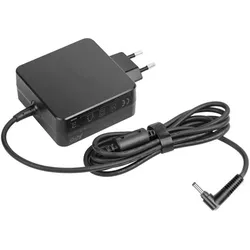 CoreParts Power Adapter for Lenovo (65 W), Notebook Netzteil, Schwarz
