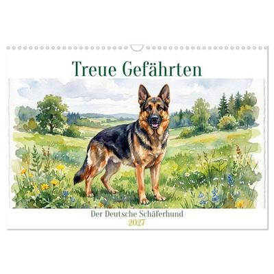 Treue Gefährten (Wandkalender 2027 DIN A3 quer), CALVENDO Monatskalender