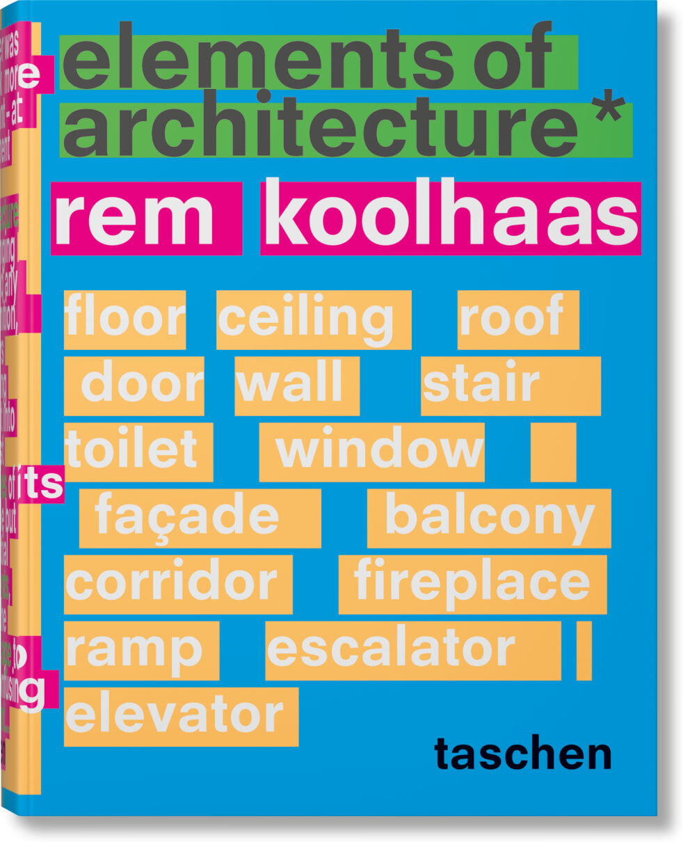 TASCHEN Koolhaas. Elements of Architecture (anglais) Multicolore 9x26x20cm
