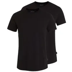 Jockey 2P Cotton Crew Neck T-Shirt Schwarz Baumwolle Small Herren
